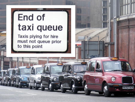 station taxis