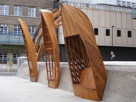 New sculptures highlight Lambeth’s hidden White Hart Dock