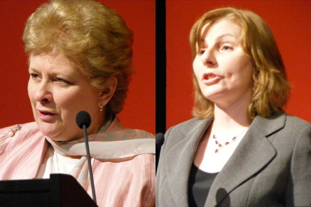 Baroness O'Loan and Cllr Adele Morris