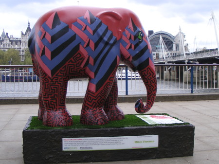 The Elephant Parade arrives in SE1