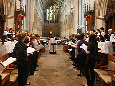 Southwark Cathedral girls' choir celebrates 10th anniversary