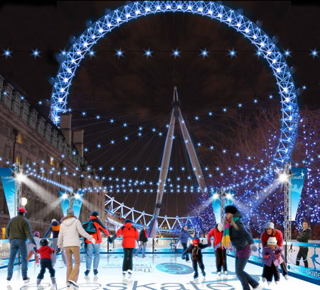 London Eye to host South Bank ice rink this Christmas