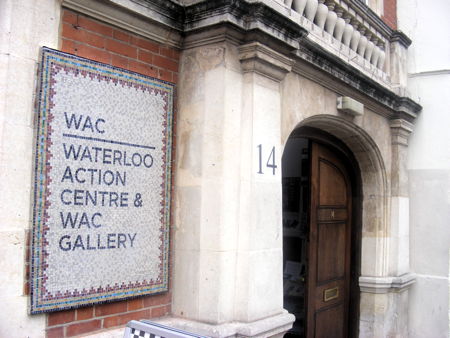 Mosaic sign unveiled at Waterloo Action Centre