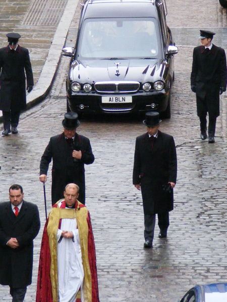 Funeral of Colin Slee at Southwark Cathedral