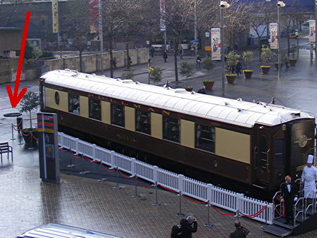 Zena Pullman carriage on South Bank