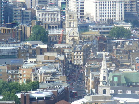 Borough High Street seen from Strata SE1