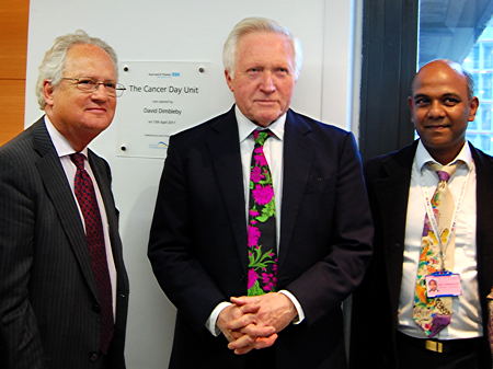 Sir William Wells, David Dimbleby,  Arnie Purushot