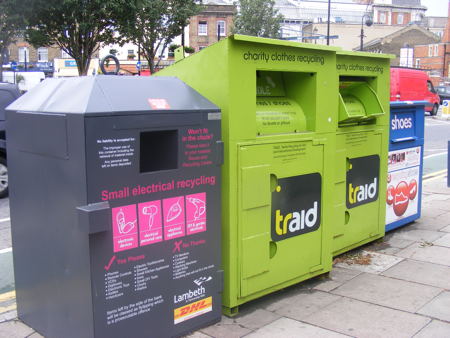 New recycling bin for small electrical appliances in Waterloo