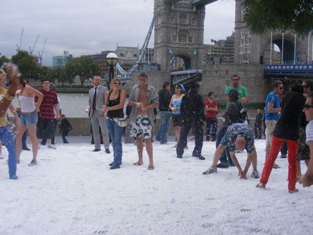 Potters Fields Park in political 