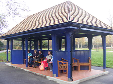 Archbishop’s Park shelter restored