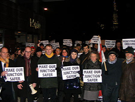 Ellie Carey: dozens gather for vigil at Bermondsey junction