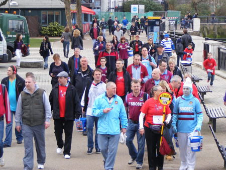 10-year-old Jonjo leads charity walk along South Bank & Bankside