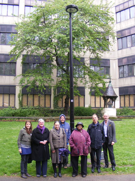 Let there be light! New illumination for Christ Church Garden