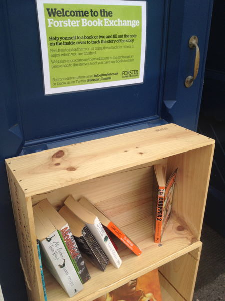 Southwark Street book exchange launched by communications firm