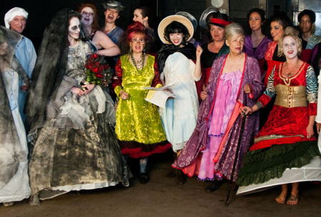 Dickens-themed fashion show at London Bridge nightclub