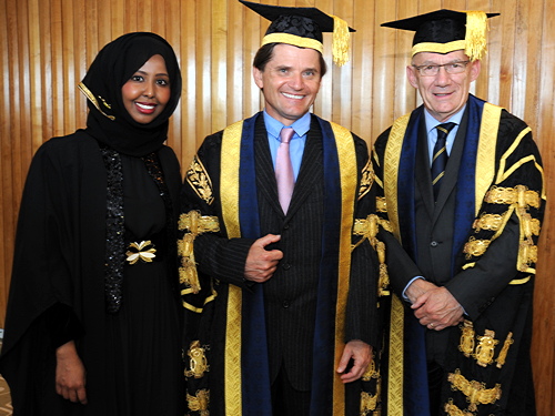 Ex-Dragon Richard Farleigh installed as LSBU chancellor