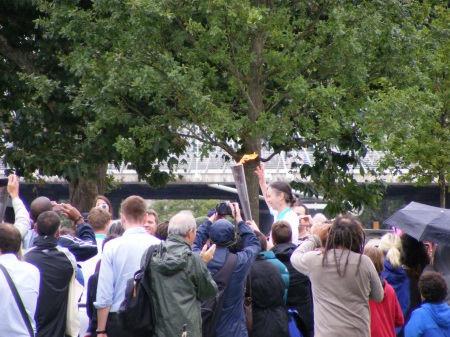 Paralympic Torch comes to Waterloo and Tooley Street