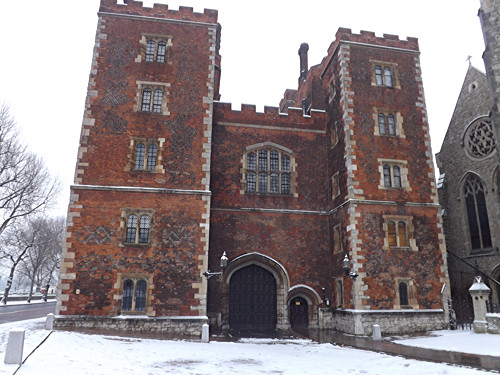 New Archbishop of Canterbury named on notice at palace gatehouse