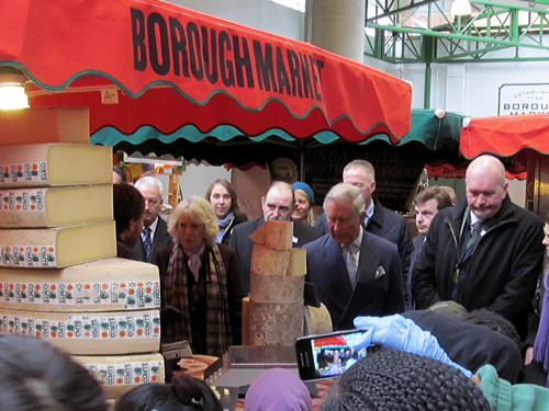 Charles and Camilla visit Borough Market: pictures and video