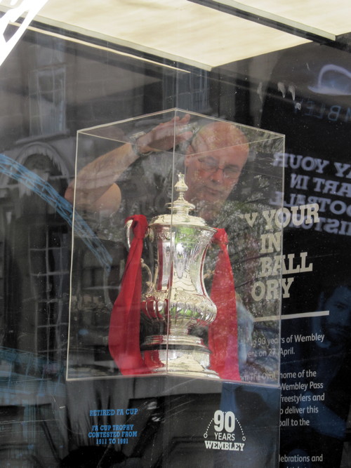 FA Cup Final match ball visits South Bank