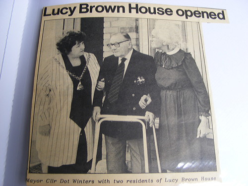 Lucy Brown House: residents celebrate 25 years of sheltered housing