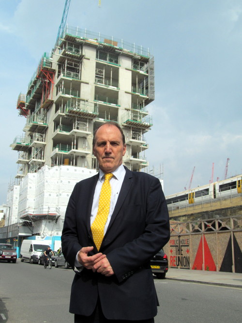 Simon Hughes in Union Street