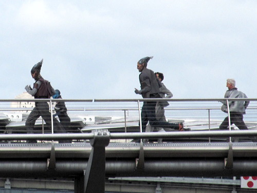 Guardians of the Galaxy movie filmed at Millennium Bridge