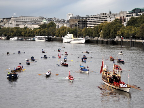 Lord Mayor’s Show begins and ends on the Thames