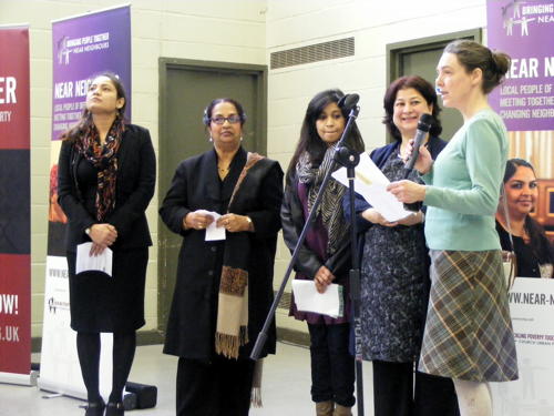 Archbishop and cabinet minister visit Rockingham Community Centre