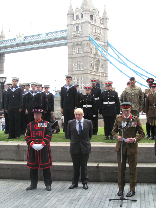 Armed Forces Day flag raised at City Hall