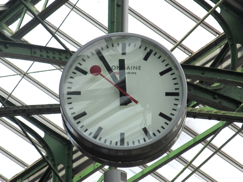Swiss Railway Clock installed at Borough Market as Olympic legacy