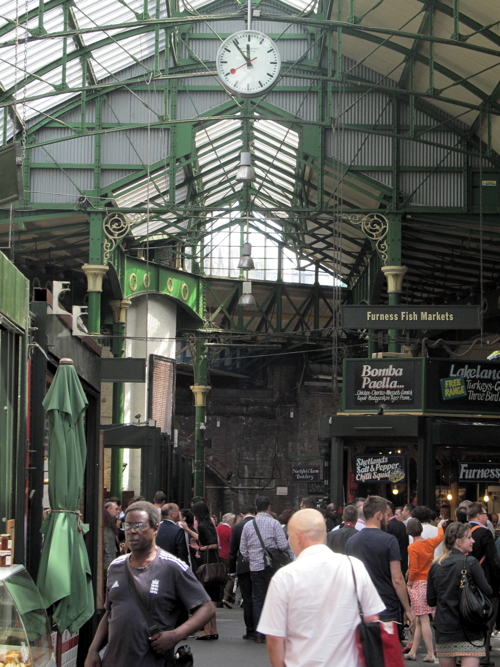 Swiss Railway Clock installed at Borough Market as Olympic legacy