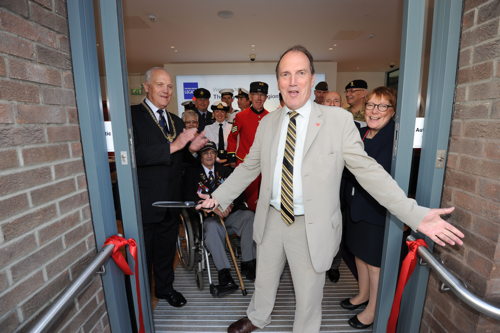 Royal British Legion opens Borough High Street 'pop in centre'