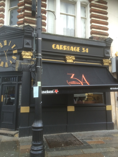 Police shut down Carriage 34 bar in Lower Marsh after stabbing