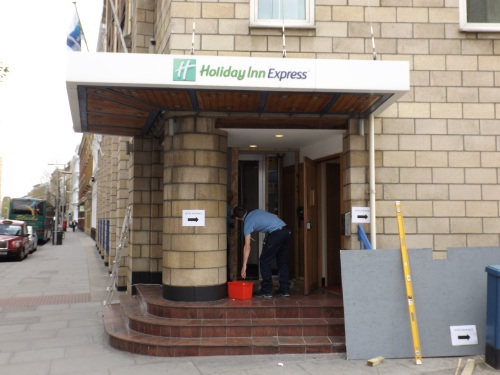 Burglary at Holiday Inn Express in Southwark Street