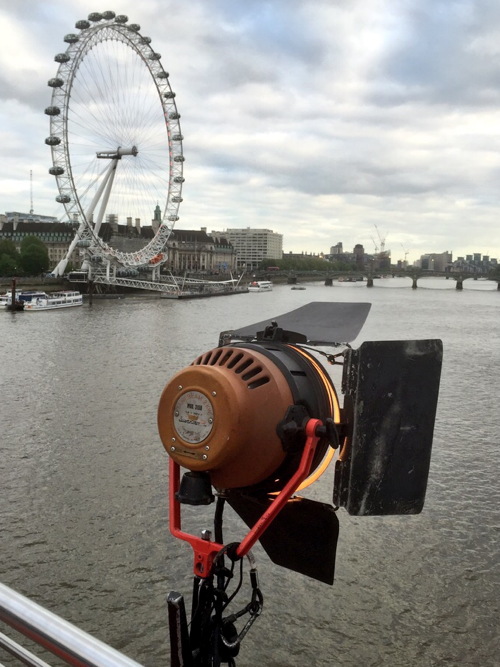 More filming for James Bond Spectre movie on River Thames