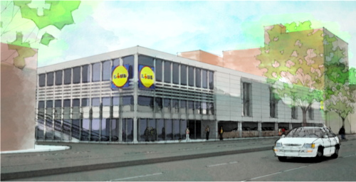 Lidl plans to rebuild Old Kent Road store