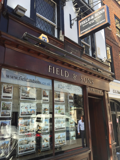 Listed status for Borough High Street estate agent’s office