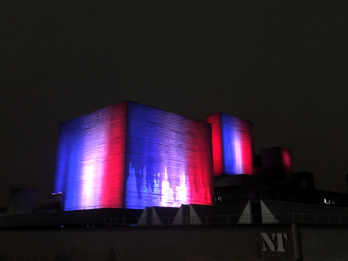 SE1 landmarks turn red, white and blue in solidarity with Paris