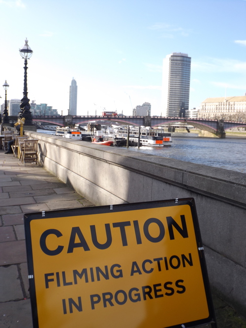 Bus blown up on Lambeth Bridge for ‘The Foreigner’ movie