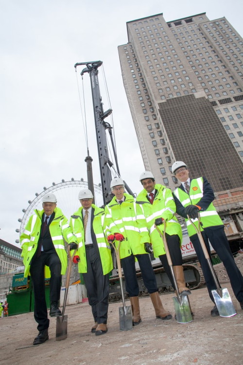 Shell Centre: construction starts on Southbank Place development