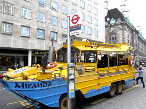 Tory MP blasts ‘noisy and polluting’ London Duck Tours