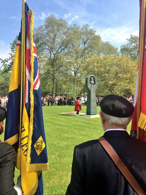 Victory Day wreath-laying at Soviet War Memorial