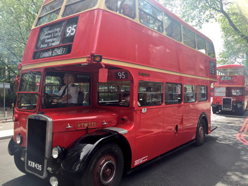 RTW buses in Newington Causeway