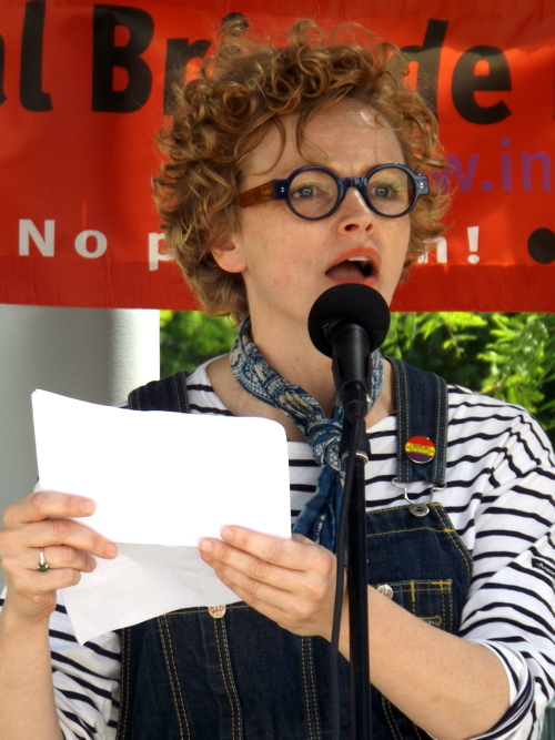 Maxine Peake on South Bank for Spanish Civil War commemoration