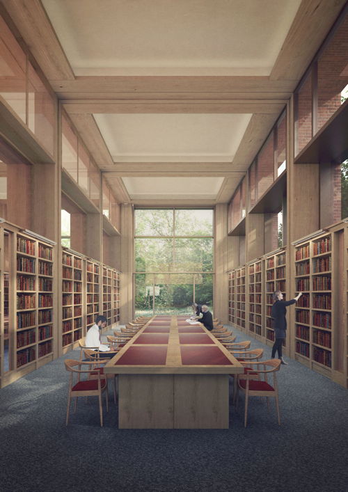 New building for Lambeth Palace Library opposite St Thomas'
