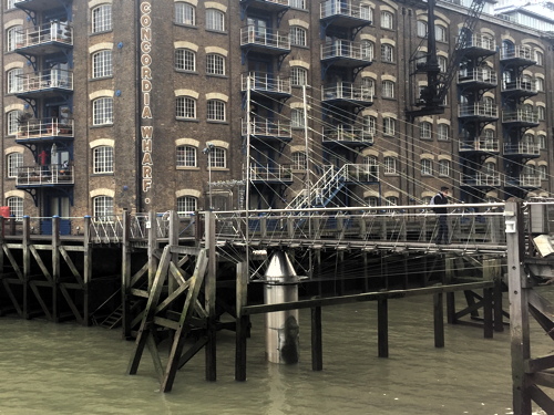 St Saviour's Dock footbridge to be replaced