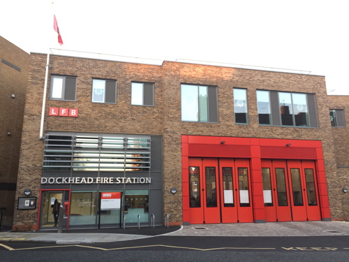 Dockhead Fire Station reopened after PFI rebuild project