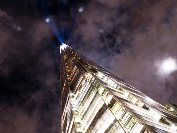 Shard Lights: tallest building illuminated with seasonal sparkles