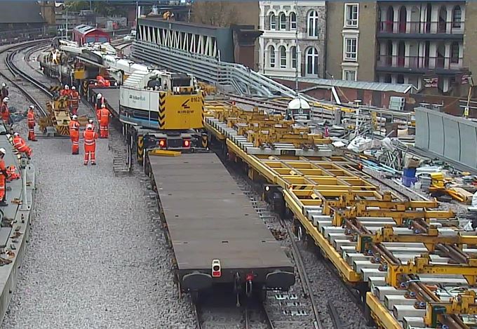 Thameslink: track relaid between London Bridge and Blackfriars